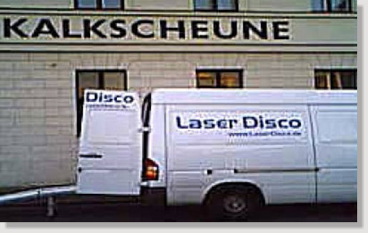 Laser Disco in der Kalkscheune