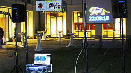 Technik Laser Anlage