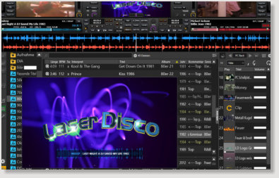 Virtual DJ Hauptseite